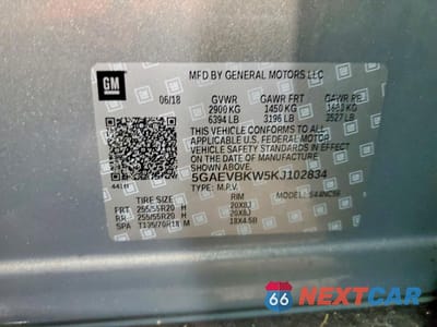 Zdjęcie 14 z 15 samochodu: 2019 BUICK ENCLAVE PREMIUM VIN:5GAEVBKW5KJ102834 - miniatura