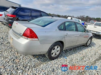 Trzecie zdjęcie samochodu z tyłu: 2008 CHEVROLET IMPALA LT VIN:2G1WT58KX89209826 - miniatura