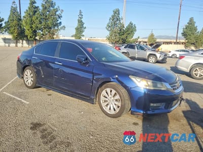 Czwarte zdjęcie samochodu z boku: 2013 HONDA ACCORD EXL VIN:1HGCR2F89DA022155 - miniatura
