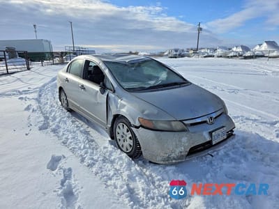 Czwarte zdjęcie samochodu z boku: 2007 HONDA CIVIC DX VIN:2HGFA16307H001851 - miniatura