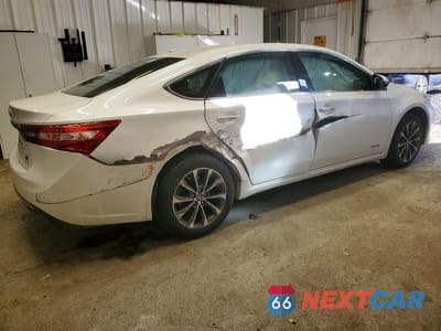 Trzecie zdjęcie samochodu z tyłu: 2016 TOYOTA AVALON HYBRID VIN:4T1BD1EB2GU053245 - miniatura