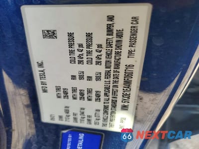 Zdjęcie 12 z 12 samochodu: 2021 TESLA MODEL 3 VIN:5YJ3E1EA4MF060716 - miniatura
