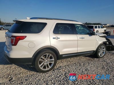 Trzecie zdjęcie samochodu z tyłu: 2017 FORD EXPLORER LIMITED VIN:1FM5K7F89HGD02584 - miniatura