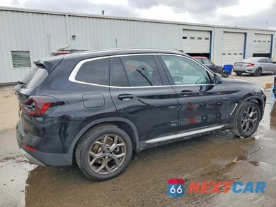 Trzecie zdjęcie samochodu z tyłu: 2022 BMW X3 SDRIVE30I VIN:5UX43DP00N9J81608 - miniatura