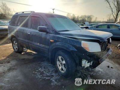 Czwarte zdjęcie samochodu z boku: 2007 HONDA PILOT EXL VIN:2HKYF18567H535239 - miniatura