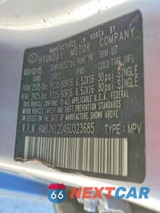 Zdjęcie 14 z 14 samochodu: 2006 HYUNDAI TUCSON GLS VIN:KM8JN12D46U323685 - miniatura