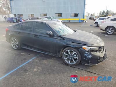 Czwarte zdjęcie samochodu z boku: 2026 HONDA CIVIC SPORT VIN:2HGFE4F83TH304201 - miniatura