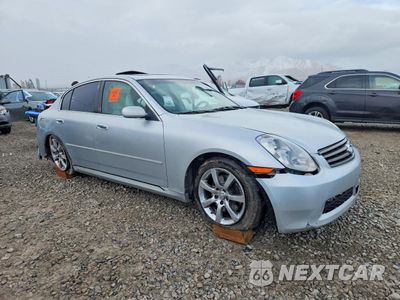 Czwarte zdjęcie samochodu z boku: 2006 INFINITI G35 VIN:JNKCV51F76M604112 - miniatura