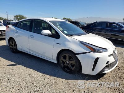 Czwarte zdjęcie samochodu z boku: 2022 TOYOTA PRIUS NIGHTSHADE VIN:JTDKAMFU1N3173197 - miniatura