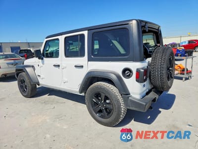 Drugie zdjęcie samochodu z przodu: 2021 JEEP WRANGLER UNLIMITED SPORT VIN:1C4HJXDG4MW720856 - miniatura