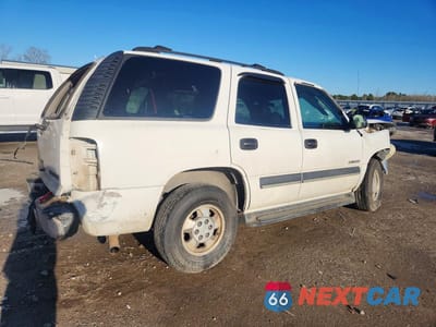 Trzecie zdjęcie samochodu z tyłu: 2003 CHEVROLET TAHOE C1500 VIN:1GNEC13ZX3J102246 - miniatura