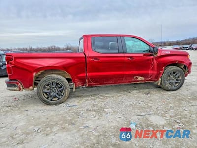 Trzecie zdjęcie samochodu z tyłu: 2025 CHEVROLET SILVERADO K1500 RST VIN:1GCUKEEDXSZ225366 - miniatura