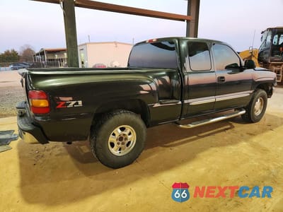 Trzecie zdjęcie samochodu z tyłu: 2003 GMC NEW SIERRA K1500 VIN:1GTEK19T23Z243344 - miniatura