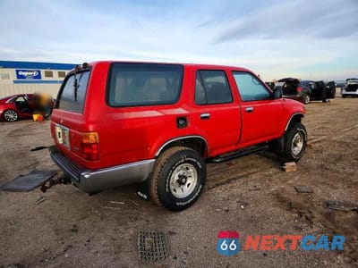 Trzecie zdjęcie samochodu z tyłu: 1993 TOYOTA 4RUNNER VN39 SR5 VIN:JT3VN39W4P0105820 - miniatura