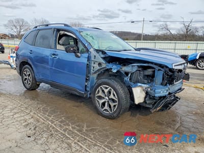 Czwarte zdjęcie samochodu z boku: 2020 SUBARU FORESTER PREMIUM VIN:JF2SKAJC0LH417207 - miniatura