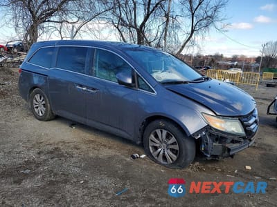 Czwarte zdjęcie samochodu z boku: 2016 HONDA ODYSSEY EXL VIN:5FNRL5H6XGB038416 - miniatura