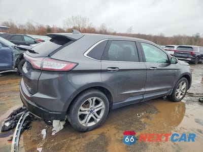 Trzecie zdjęcie samochodu z tyłu: 2017 FORD EDGE TITANIUM VIN:2FMPK4K99HBB53154 - miniatura