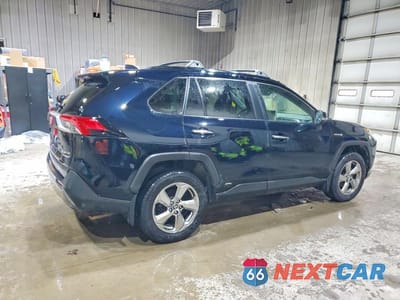 Trzecie zdjęcie samochodu z tyłu: 2019 TOYOTA RAV4 HYBRID LIMITED VIN:JTMDWRFV7KD509988 - miniatura