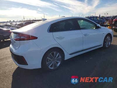Trzecie zdjęcie samochodu z tyłu: 2018 HYUNDAI IONIQ LIMITED VIN:KMHC85LC3JU064144 - miniatura
