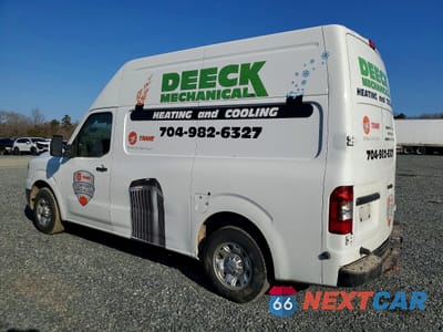 Drugie zdjęcie samochodu z przodu: 2019 NISSAN NV 2500 DELIVERY VAN VIN:1N6AF0LYXKN811327 - miniatura