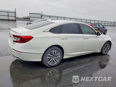 Trzecie zdjęcie samochodu z tyłu: 2022 HONDA ACCORD HYBRID EXL VIN:1HGCV3F59NA007521 - miniatura