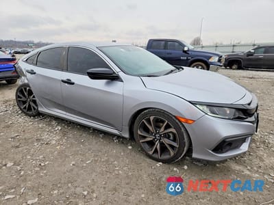 Czwarte zdjęcie samochodu z boku: 2020 HONDA CIVIC SPORT VIN:2HGFC2F83LH546853 - miniatura