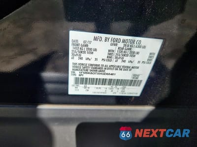 Zdjęcie 14 z 14 samochodu: 2017 FORD EXPLORER SPORT VIN:1FM5K8GTXHGD66481 - miniatura