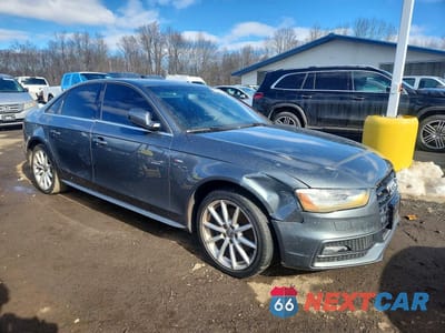 Czwarte zdjęcie samochodu z boku: 2014 AUDI A4 PREMIUM PLUS VIN:WAUFFAFL8EA006174 - miniatura