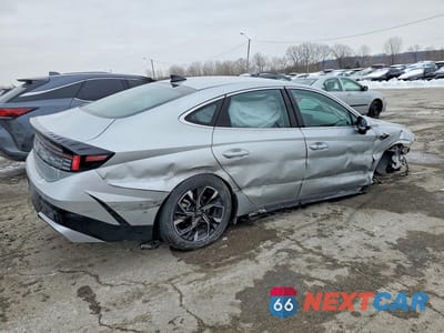 Trzecie zdjęcie samochodu z tyłu: 2025 HYUNDAI SONATA SEL VIN:KMHL64JA7SA497714 - miniatura