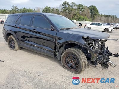 Czwarte zdjęcie samochodu z boku: 2023 FORD EXPLORER POLICE INTERCEPTOR VIN:1FM5K8AB1PGA34315 - miniatura