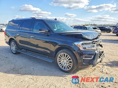 Czwarte zdjęcie samochodu z boku: 2023 FORD EXPEDITION MAX LIMITED VIN:1FMJK2A84PEA54344 - miniatura