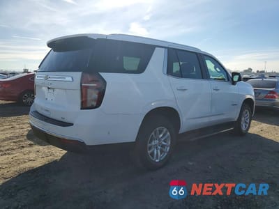 Trzecie zdjęcie samochodu z tyłu: 2023 CHEVROLET TAHOE K1500 LT VIN:1GNSKNKD9PR169169 - miniatura