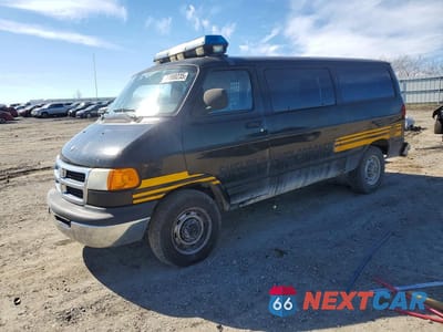2002 DODG RAM WAGON DELIVERY VAN 2B5WB25Z82K118881 - główne zdjęcie licytacji z USA - miniatura