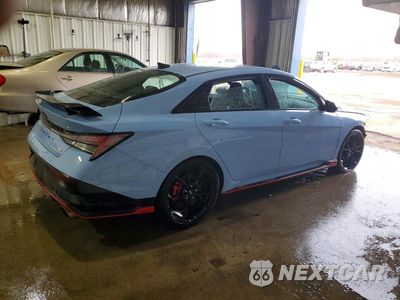 Trzecie zdjęcie samochodu z tyłu: 2026 HYUNDAI ELANTRA N BASE VIN:KMHLW4DKXTU036673 - miniatura
