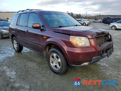 Czwarte zdjęcie samochodu z boku: 2007 HONDA PILOT EX VIN:5FNYF28437B044851 - miniatura