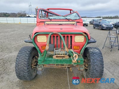 Piąte zdjęcie samochodu w środku: 1993 JEEP WRANGLER / YJ S VIN:1J4FY19P6PP206492 - miniatura