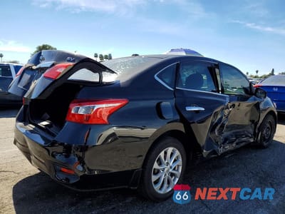 Trzecie zdjęcie samochodu z tyłu: 2017 NISSAN SENTRA SV VIN:3N1AB7AP2HY246278 - miniatura