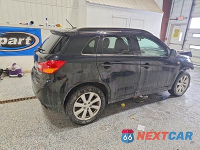 Trzecie zdjęcie samochodu z tyłu: 2014 MITSUBISHI OUTLANDER SPORT SE VIN:4A4AR4AU9EE026313 - miniatura