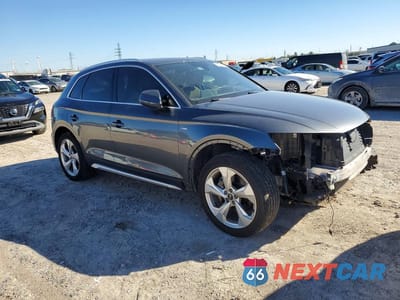 Czwarte zdjęcie samochodu z boku: 2022 AUDI Q5 PREMIUM PLUS 45 VIN:WA1EAAFY5N2139357 - miniatura