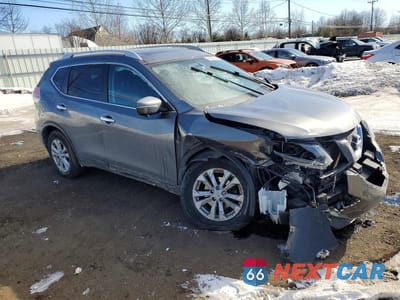 Czwarte zdjęcie samochodu z boku: 2014 NISS ROGUE S VIN:5N1AT2MV9EC807616 - miniatura