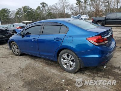 Drugie zdjęcie samochodu z przodu: 2013 HONDA CIVIC LX VIN:19XFB2F51DE034898 - miniatura