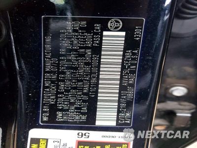 Zdjęcie 12 z 12 samochodu: 2020 TOYOTA CAMRY LE VIN:4T1C11BK3LU010092 - miniatura