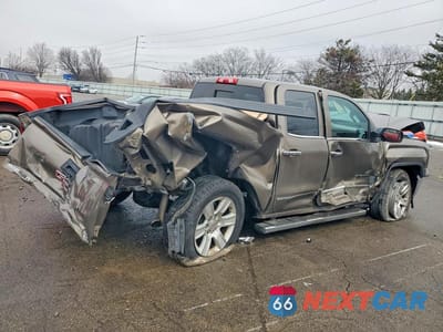 Trzecie zdjęcie samochodu z tyłu: 2015 GMC SIERRA K1500 SLT VIN:1GTV2VEC0FZ400323 - miniatura