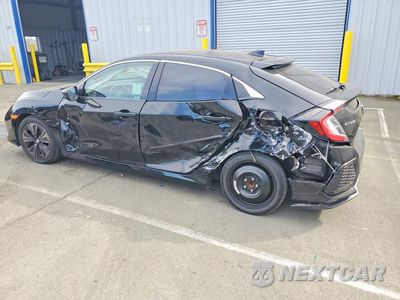 Drugie zdjęcie samochodu z przodu: 2018 HONDA CIVIC EXL VIN:SHHFK7H79JU403846 - miniatura