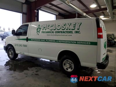 Drugie zdjęcie samochodu z przodu: 2024 CHEV EXPRESS G2500 VIN:1GCWGAFP2R1210848 - miniatura