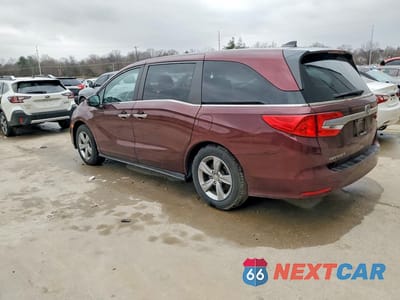 Drugie zdjęcie samochodu z przodu: 2018 HONDA ODYSSEY EXL VIN:5FNRL6H79JB006188 - miniatura