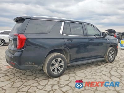 Trzecie zdjęcie samochodu z tyłu: 2021 GMC YUKON SLE VIN:1GKS2AKD7MR390965 - miniatura