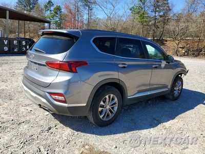 Trzecie zdjęcie samochodu z tyłu: 2019 HYUNDAI SANTA FE SE VIN:5NMS2CAD8KH030095 - miniatura