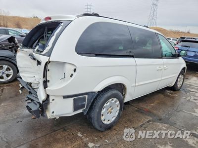 Trzecie zdjęcie samochodu z tyłu: 2001 CHRYSLER TOWN & COUNTRY LX VIN:2C4GP44381R227224 - miniatura