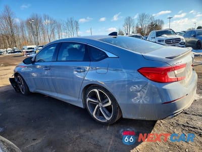 Drugie zdjęcie samochodu z przodu: 2022 HONDA ACCORD SPORT VIN:1HGCV1F32NA053937 - miniatura